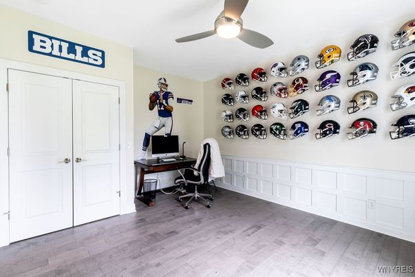 Home Office, Interior, Wood Texture Flooring