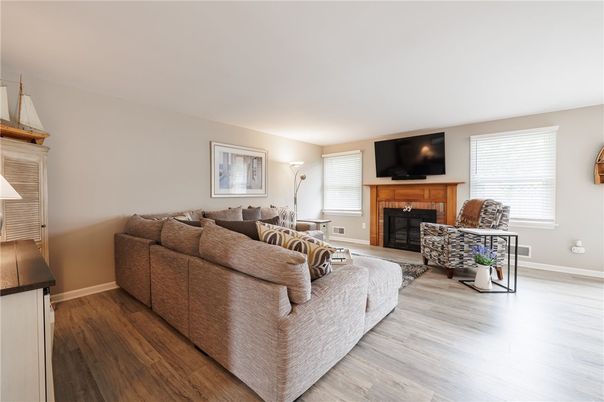 Fireplace, Interior, Living room, Wood Texture Flooring
