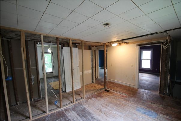 Empty room, Interior, Wood Texture Flooring