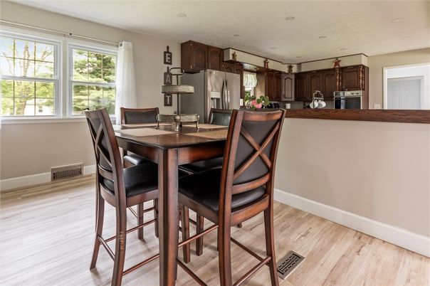 Dining room, Interior, Kitchen, Wood Texture Flooring