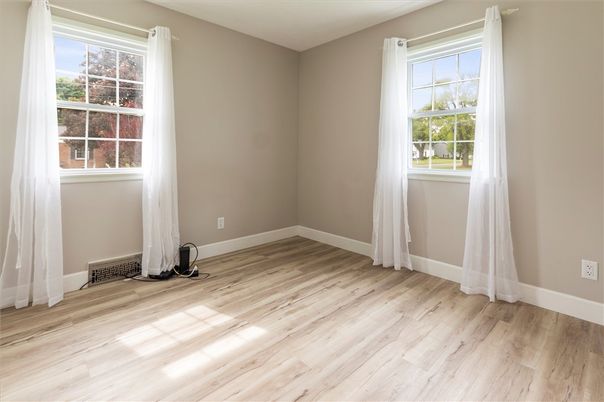Empty room, Interior, Wood Texture Flooring