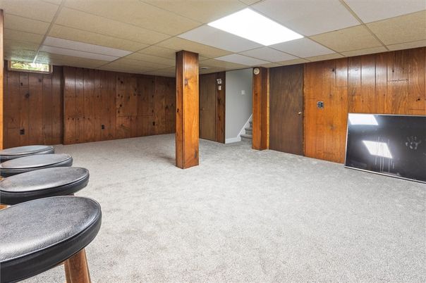 Interior, Recessed Lighting, Wooden Walls