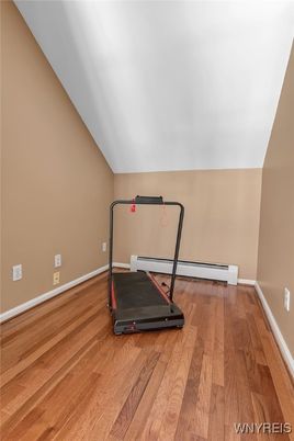 Fitness Equipment, Interior, Wood Texture Flooring