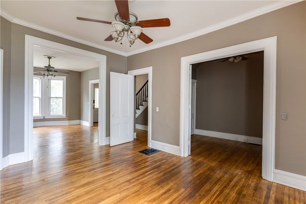 Empty room, Interior, Wood Texture Flooring