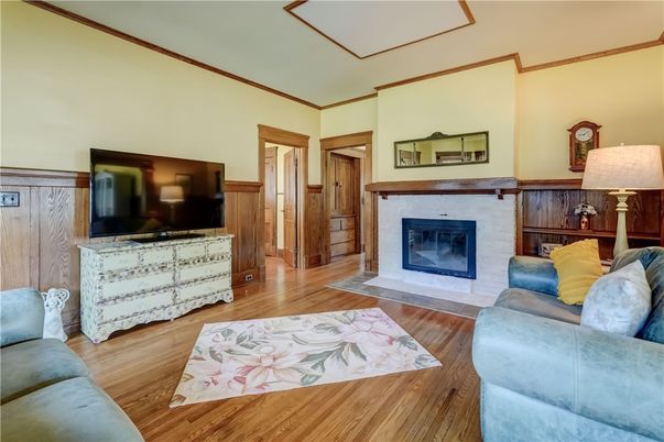 Fireplace, Interior, Living room, Wood Texture Flooring