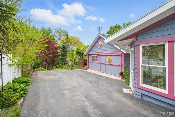 Backyard, Detached Garage, Exterior