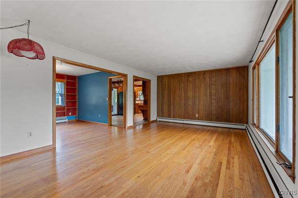 Empty room, Interior, Wood Texture Flooring