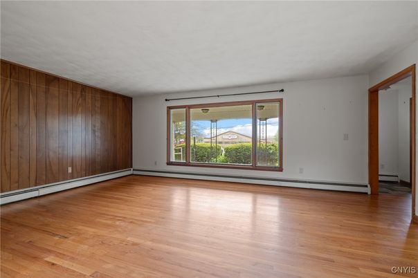 Empty room, Interior, Wood Texture Flooring, Wooden Walls