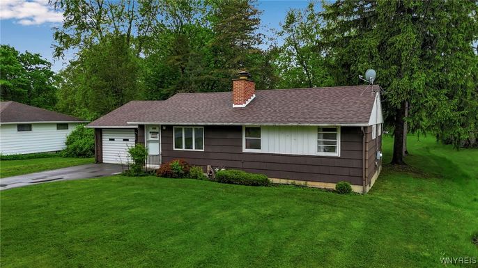 Attached, Backyard, Exterior, Facade, Cape Cod