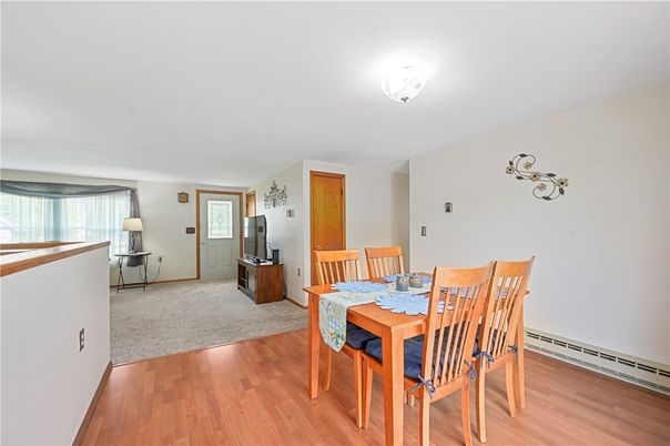 Dining room, Interior, Wood Texture Flooring