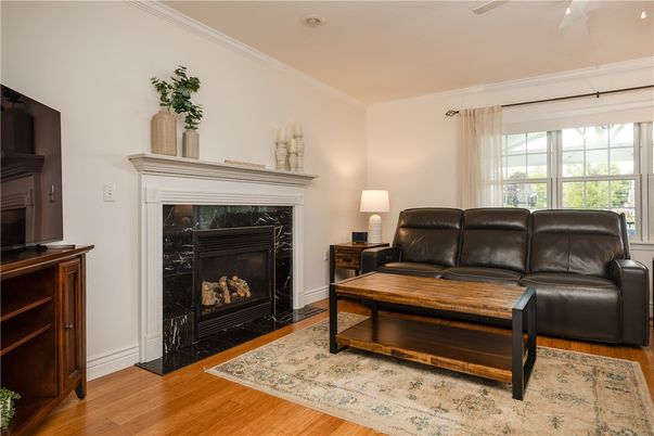 Fireplace, Interior, Wood Texture Flooring