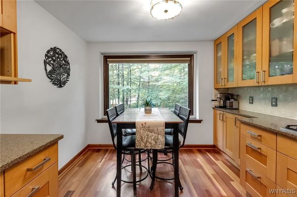 Dining room, Interior, Wood Texture Flooring