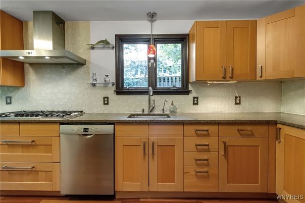 Interior, Kitchen, Pendant Lights, Stainless Steel Appliances