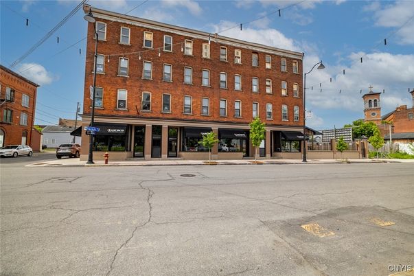 Exterior, Facade, Brick Facade, Condo Building