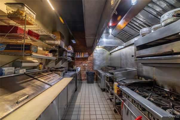Interior, Kitchen, Stone Walls