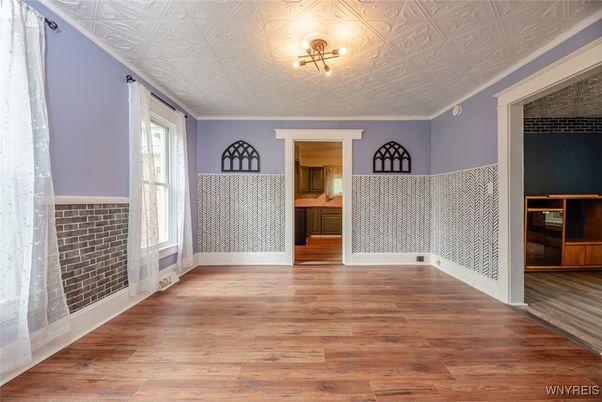 Empty room, Interior, Wood Texture Flooring