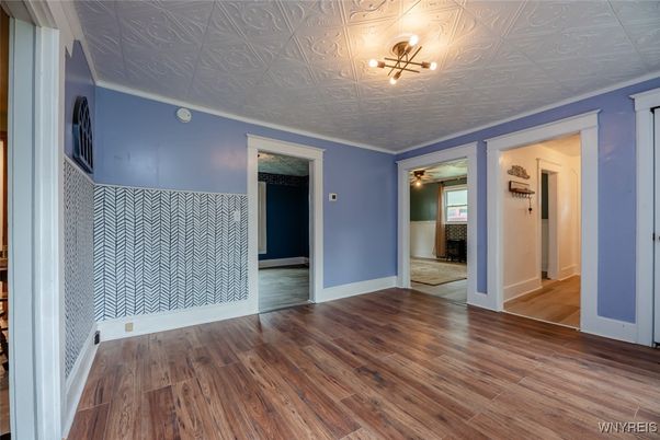 Empty room, Interior, Wood Texture Flooring