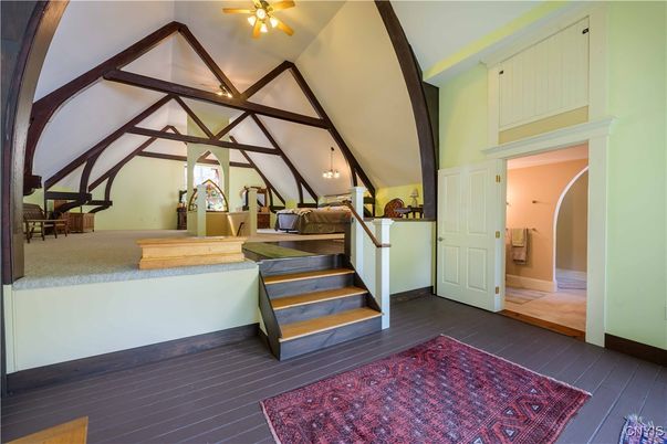 Interior, Pendant Lights, Wooden Beams, Wood Texture Flooring