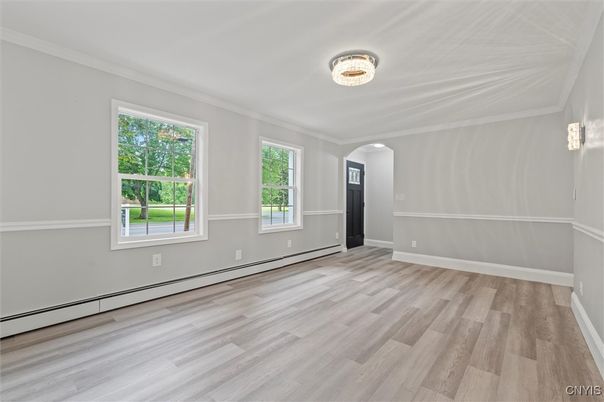 Empty room, Interior, Wood Texture Flooring