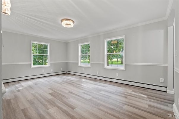 Empty room, Interior, Wood Texture Flooring