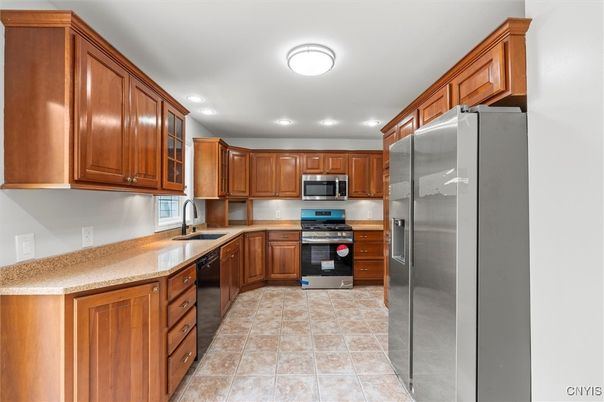 Interior, Kitchen, Recessed Lighting, Stainless Steel Appliances