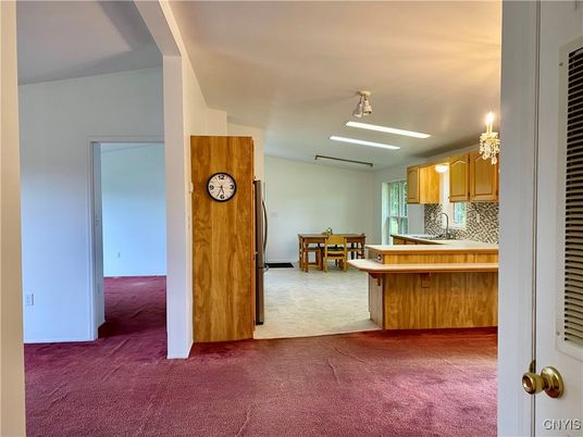 Chandelier, Dining room, Interior, Recessed Lighting