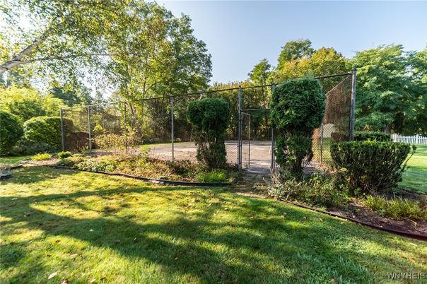 Backyard, Exterior, Tennis Courts