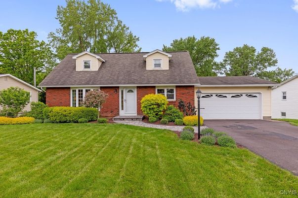 Attached, Exterior, Facade, Brick Facade, Cape Cod