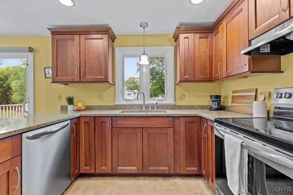 Interior, Kitchen, Pendant Lights, Recessed Lighting