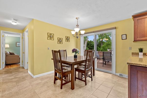 Chandelier, Dining room, Interior