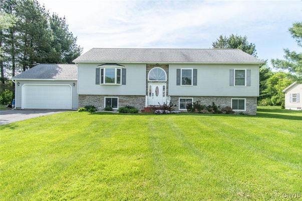 Attached, Backyard, Exterior, Facade, Raised Ranch
