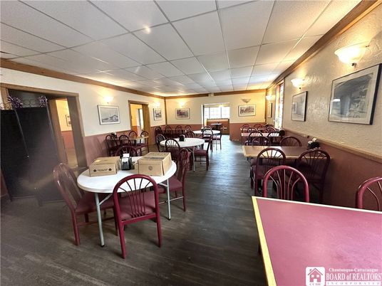 Dining room, Interior, Wood Texture Flooring