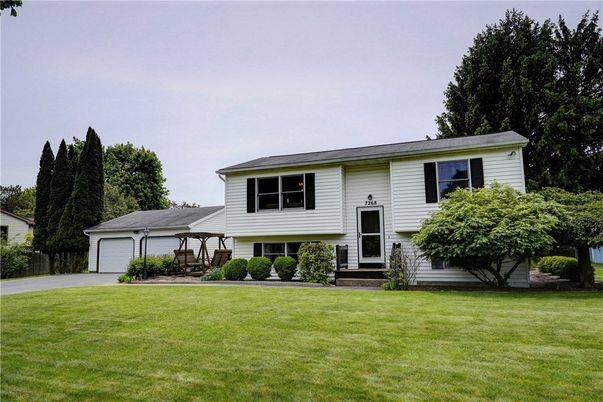 Attached, Backyard, Exterior, Facade, Raised Ranch