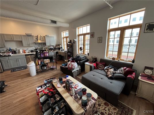 Interior, Kitchen, Living room, Wood Texture Flooring