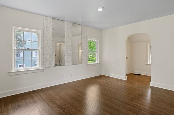 Empty room, Interior, Wood Texture Flooring