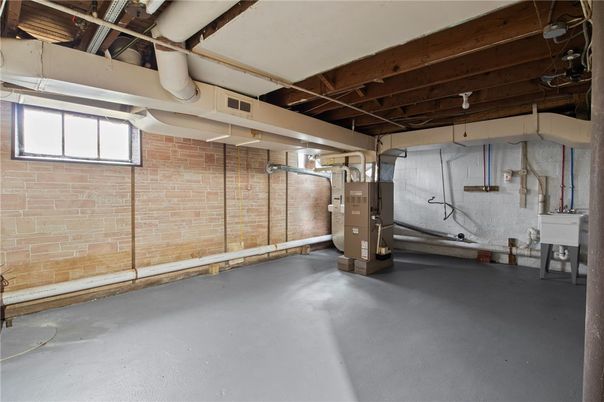 Interior, Stone Walls, Wooden Beams