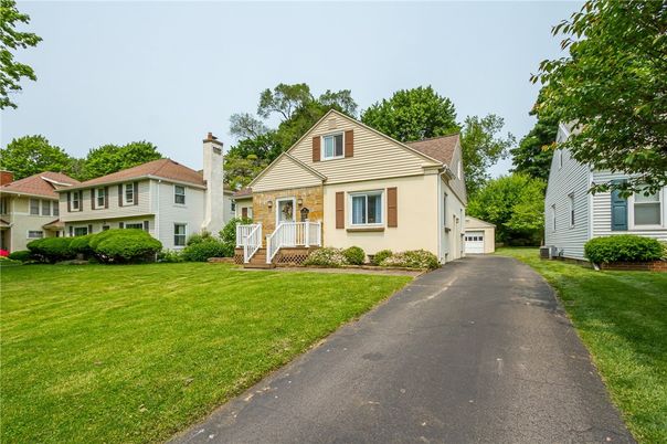 Attached, Backyard, Exterior, Facade, Cape Cod