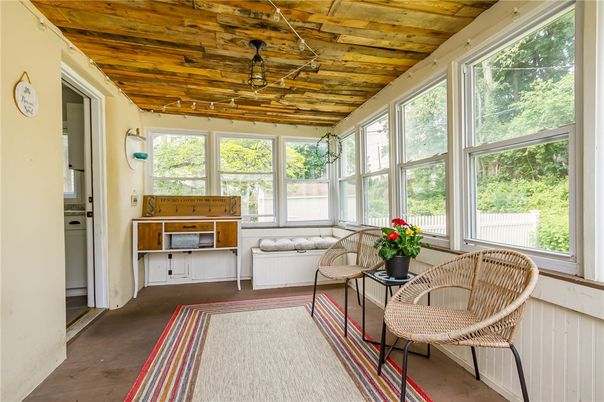 Interior, Sun Room, Wooden Ceilings