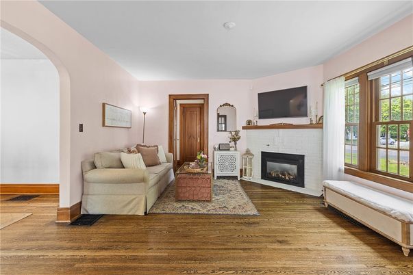 Fireplace, Interior, Living room, Wood Texture Flooring