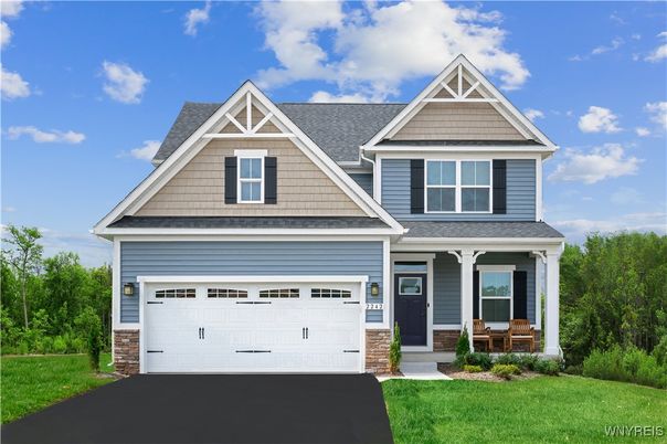 Attached, Exterior, Facade, American Craftsman