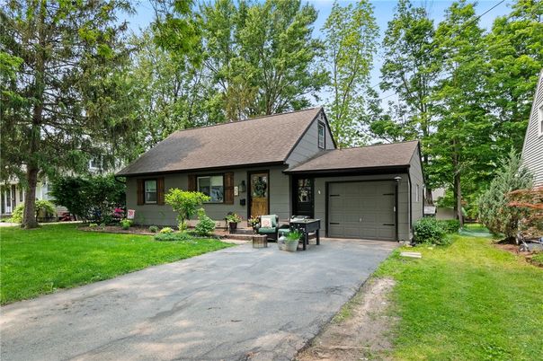 Attached, Backyard, Exterior, Facade, Cape Cod