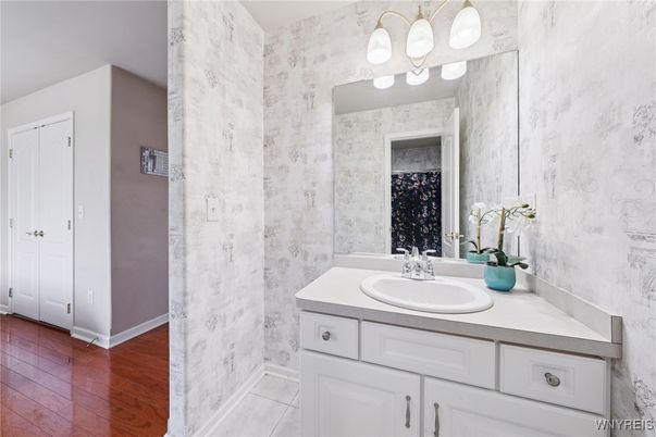 Bathroom, Interior, Wood Texture Flooring