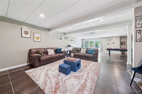Billiard Table, Game Room, Interior, Living room, Recessed Lighting