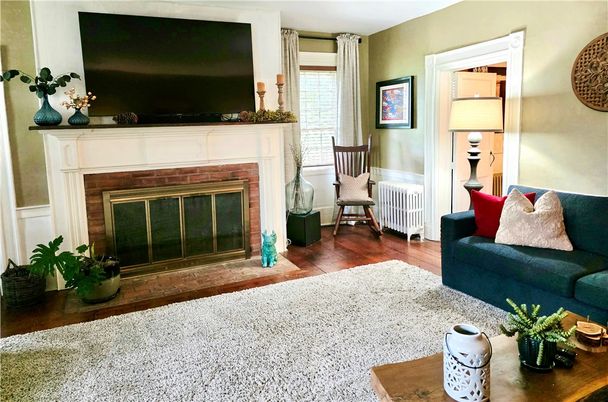 Fireplace, Interior, Living room, Wood Texture Flooring