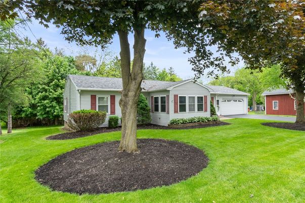 Attached, Backyard, Detached Garage, Exterior, Facade, Ranch