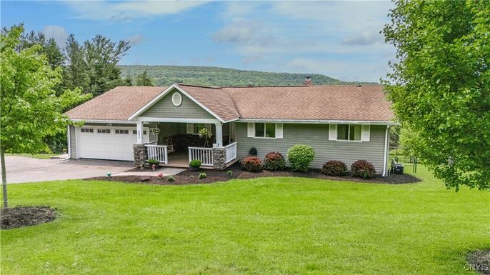Attached, Backyard, Exterior, Facade, Cape Cod