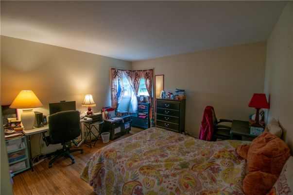 Bedroom, Home Office, Interior, Wood Texture Flooring