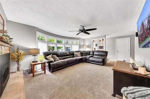 Fireplace, Interior, Living room