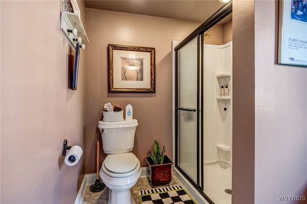 Bathroom, Glass Shower, Interior