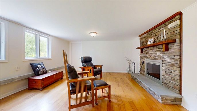 Fireplace, Interior, Wood Texture Flooring
